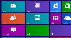 Windows8インターフェース